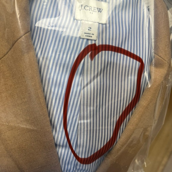 J.Crew Camel Blazer — Size 2 — Gold Buttons | Perfect Exterior ✨ - Picture 8 of 17